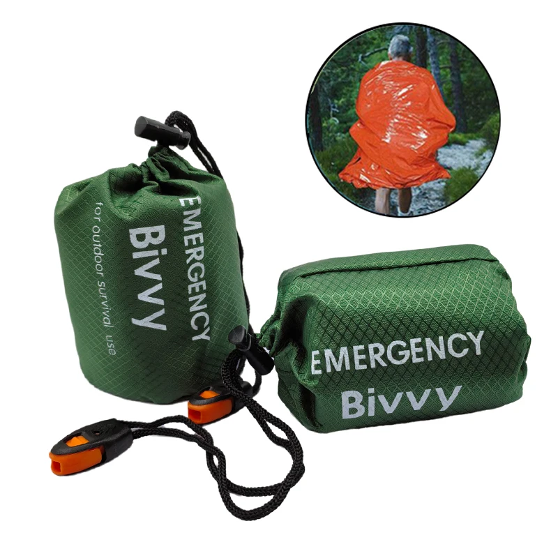Bivy Sack Lightweight - 비상용 침낭 서바이벌 블랭킷 열보온 마일러