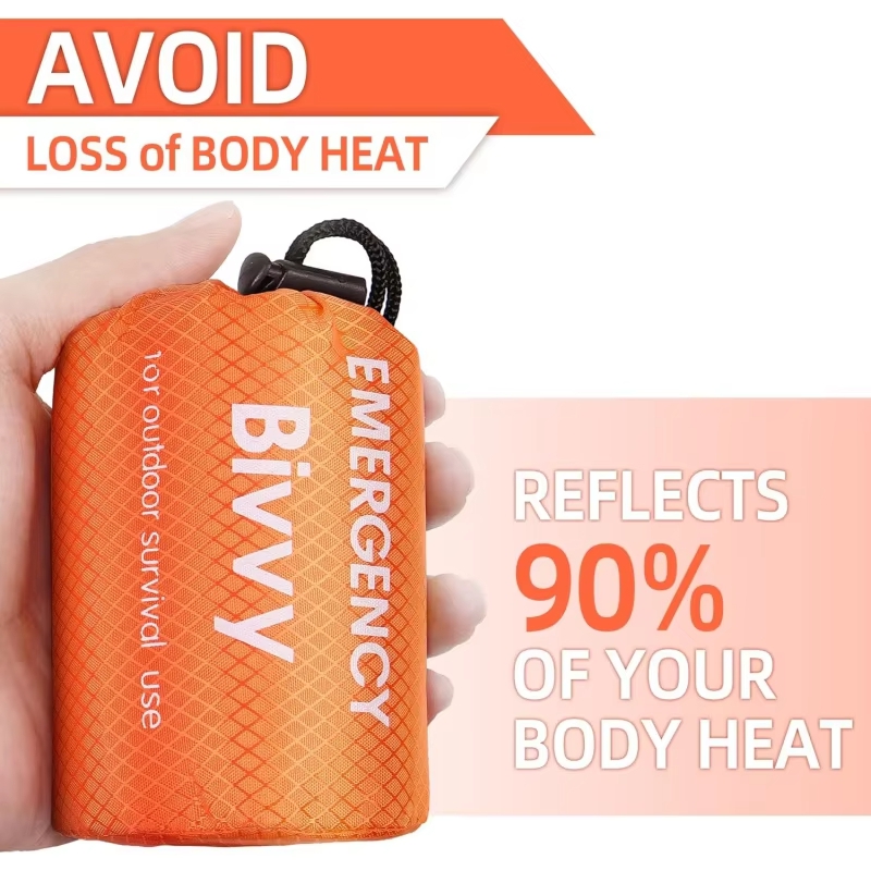 Bivy Sack Lightweight - 응급용 침낭 생존 담요 보온 마일라