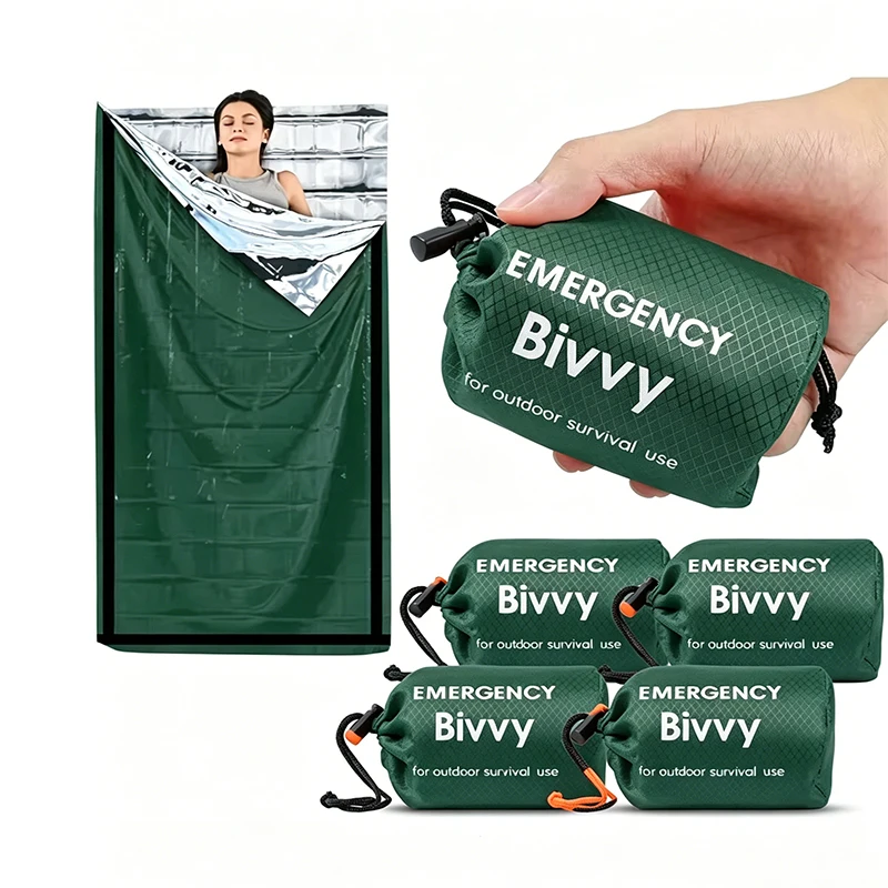 Bivy Sack Lightweight - 비상용 침낭 서바이벌 블랭킷 열보온 마일러