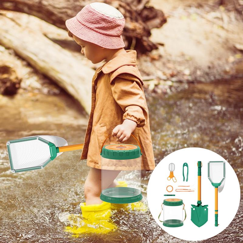 Outdoor Adventure Kit For Kids - 접이형 나비 캐처 키트, 어린이 나비