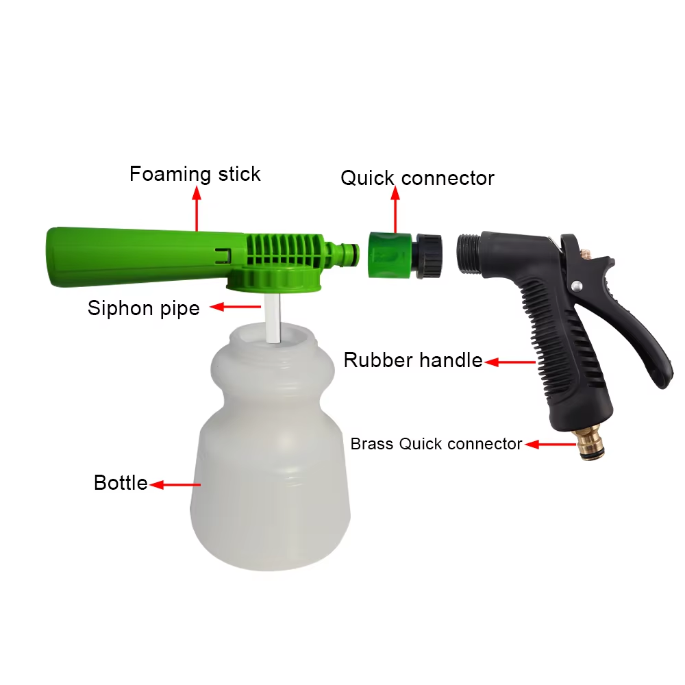 저압 세차 폼건 폼 캐논 스노우 폼 랜스 폼 노즐 워터 - Bear Spray Clip 리뷰 및 가격