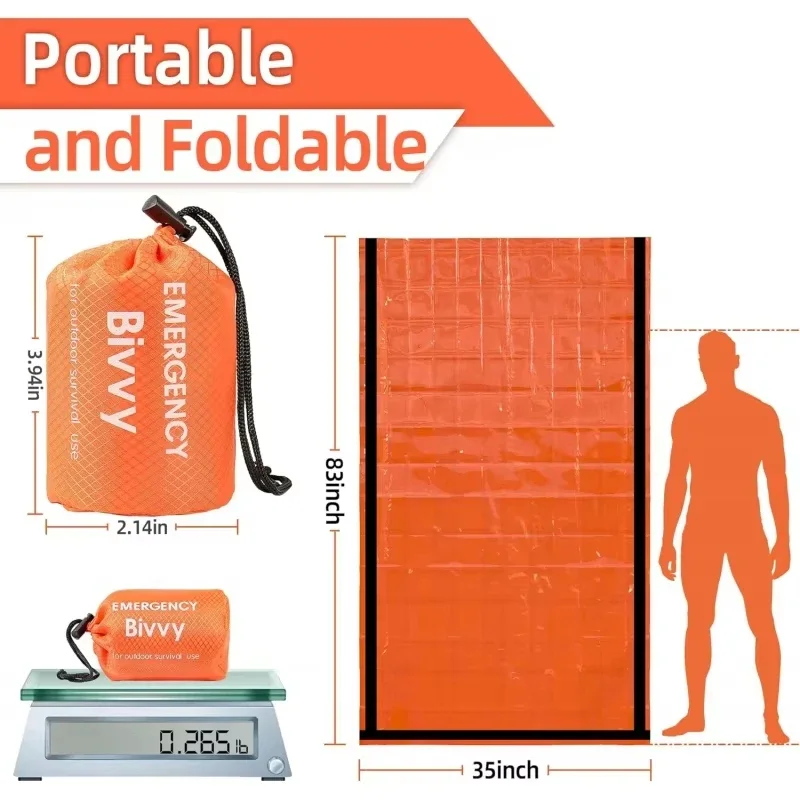 비상용 침낭 서바이벌 블랭킷 열보온 마일러 비비색 가벼 - Bivy Sack Lightweight 리뷰 및 가격