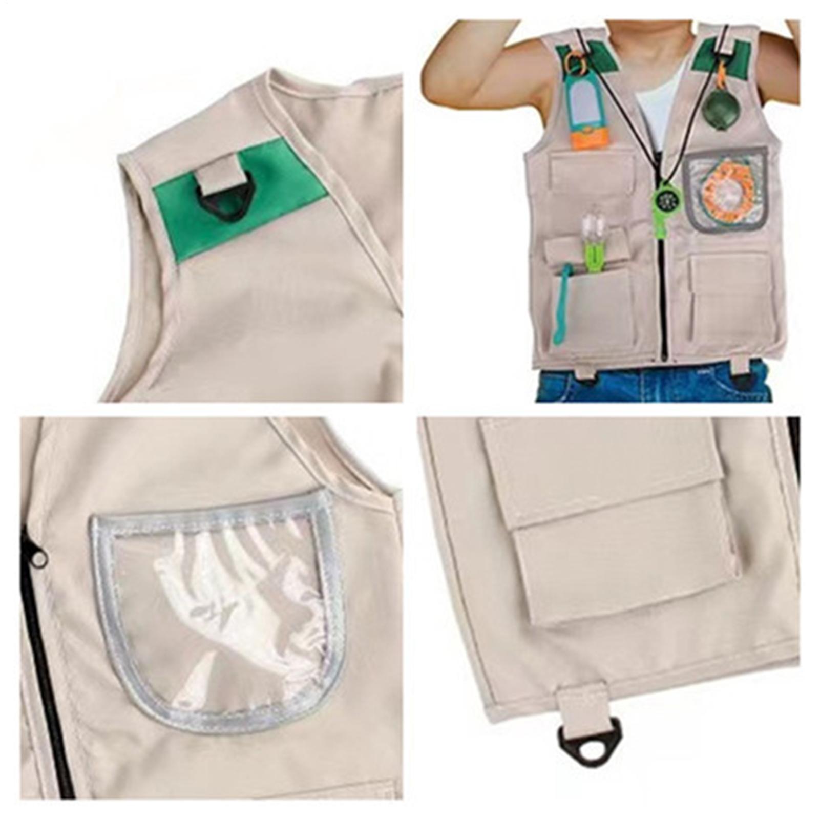 사파리 키즈 야외 탐험 키트, 카고 조끼 및 모자 세트 - Outdoor Adventure Kit For Kids 리뷰 및 가격