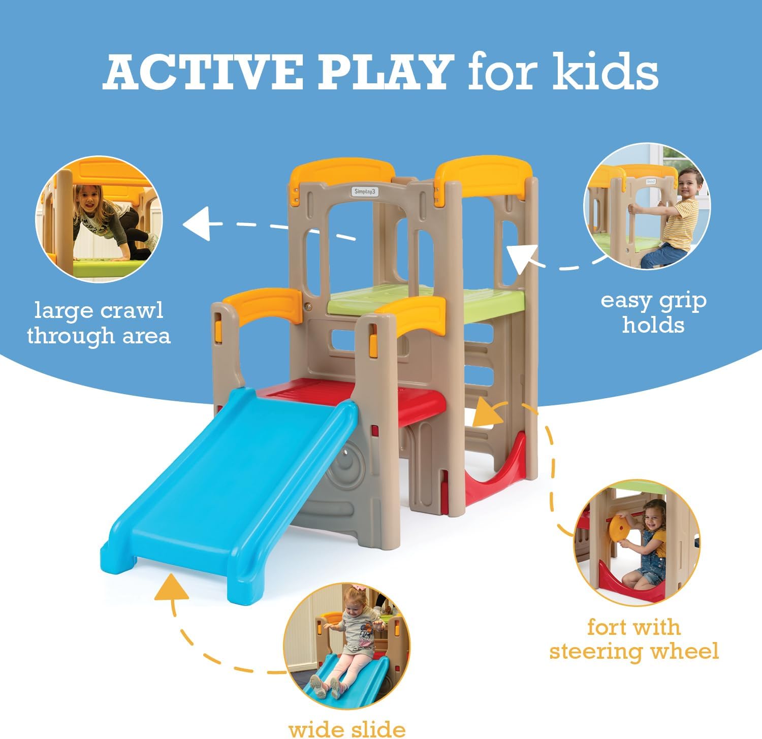 어린 탐험가들을 위한 어드벤처 클라이머 및 슬라이드 - - Outdoor Adventure For Toddlers 리뷰 및 가격