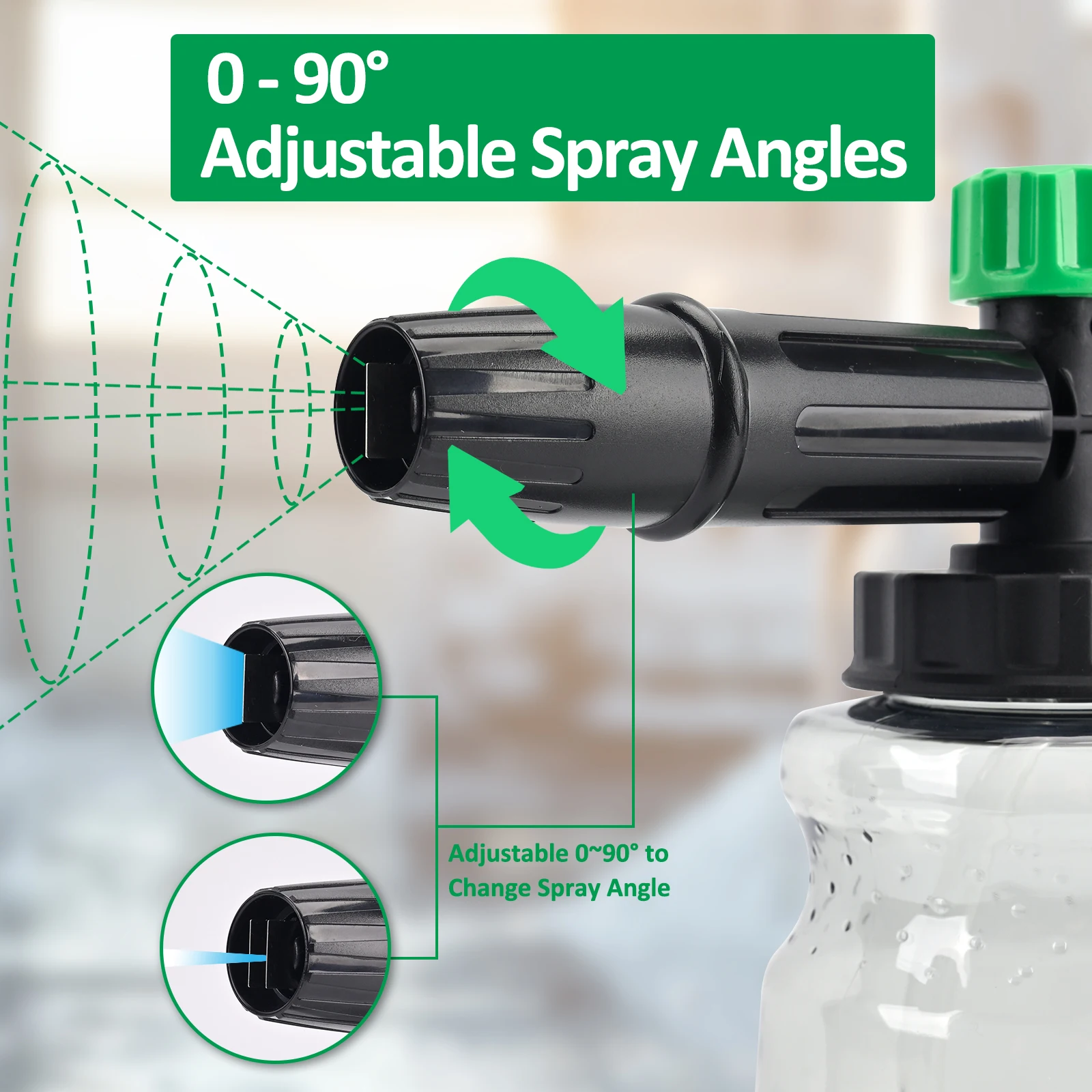 압력 와셔 폼 랜스 폼 노즐 Karcher Elitec - Bear Spray Clip 리뷰 및 가격