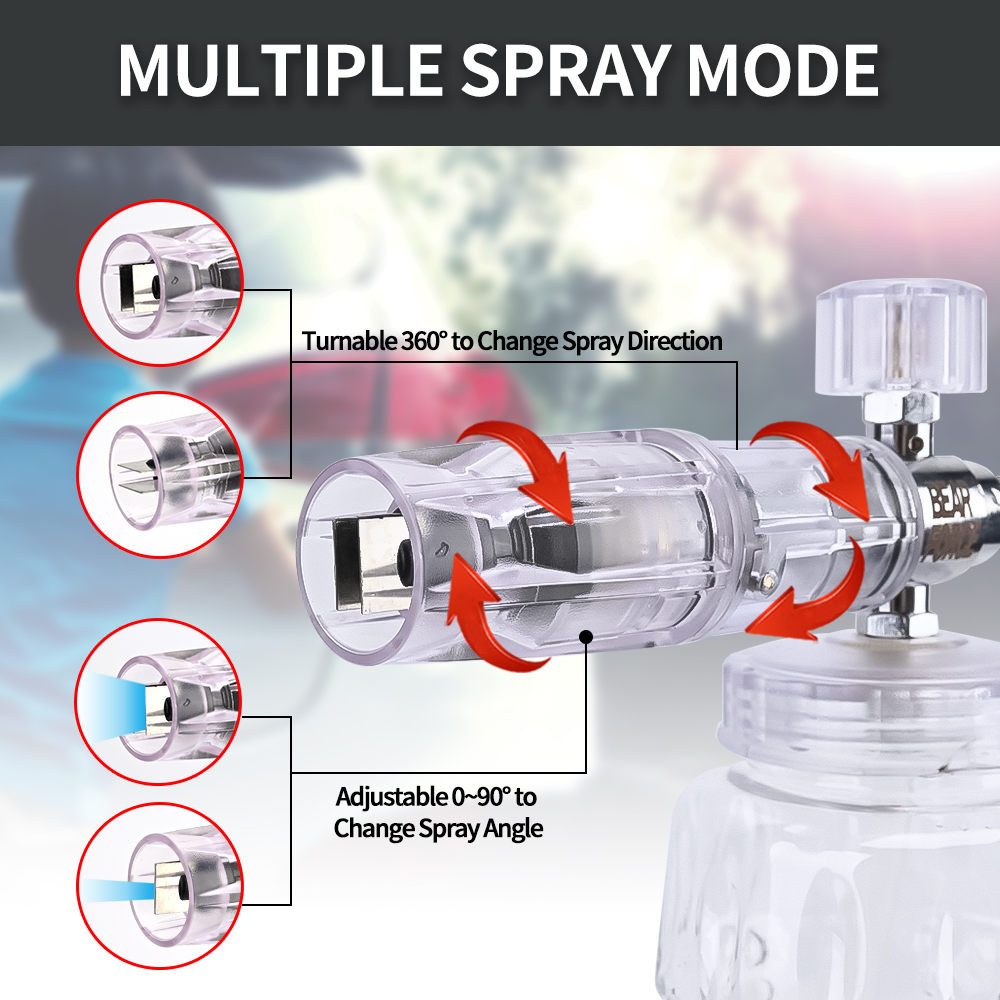 압력 와셔 알루미늄 폼 랜스 폼 노즐 Karcher E - Bear Spray Clip 리뷰 및 가격