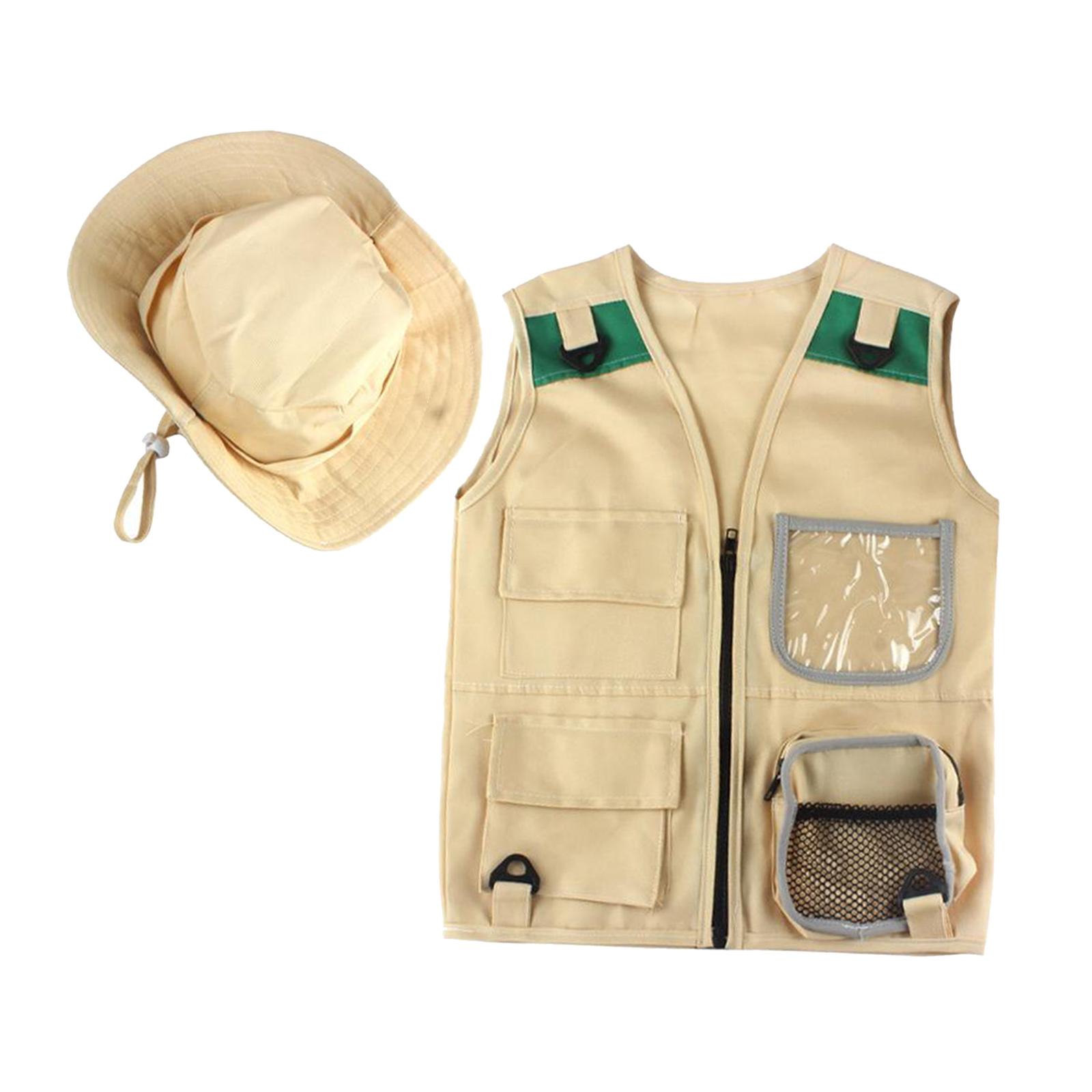 사파리 어린이 야외 탐험가 키트, 카고 조끼 및 모자  - Outdoor Adventure Kit For Kids 리뷰 및 가격