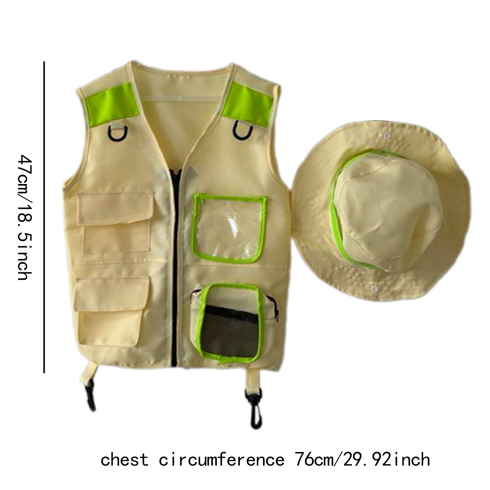 어린이 탐험가 조끼 모자 어린이 낚시용 야외 모험 조끼 - Outdoor Adventure For Toddlers 리뷰 및 가격