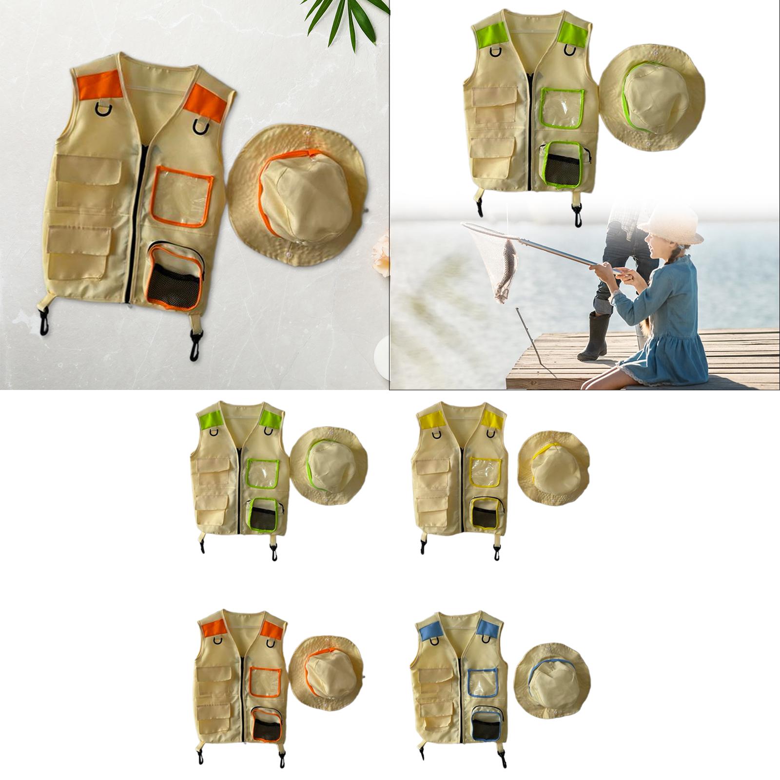 어린이 탐험가 조끼 모자 어린이 낚시용 야외 모험 조끼 - Outdoor Adventure For Toddlers 리뷰 및 가격