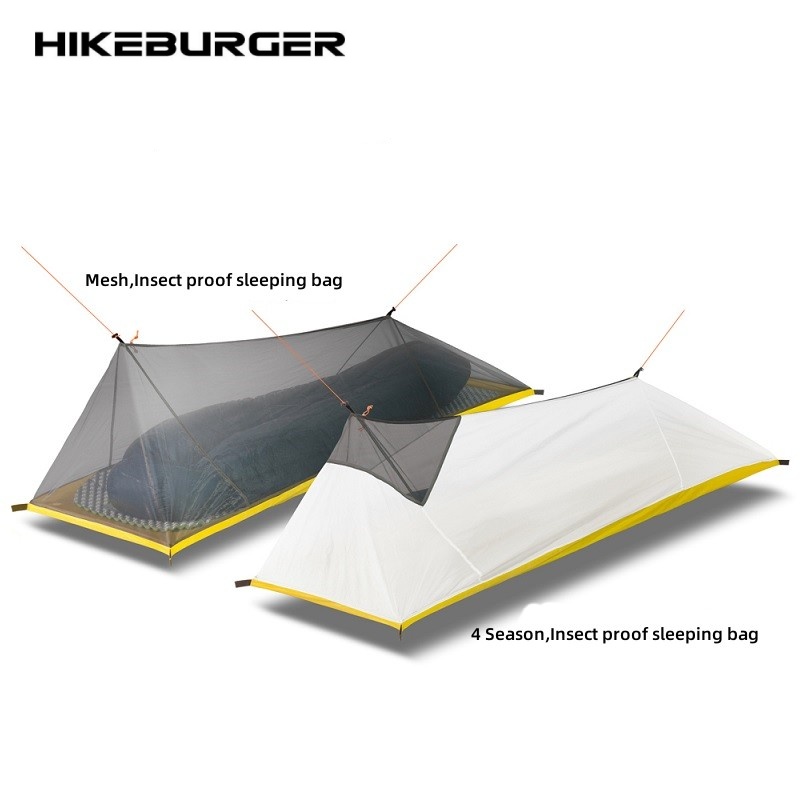 하이크버거 지안 1인용 비비색 야외 캠핑 이너 텐트 방 - Bivy Sack Lightweight 리뷰 및 가격