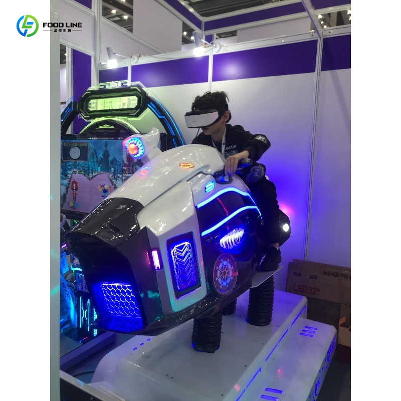 몰입형 스틸 메탈 오토바이 VR 레이싱 시뮬레이터 실내 - Outdoor Adventure Education 리뷰 및 가격