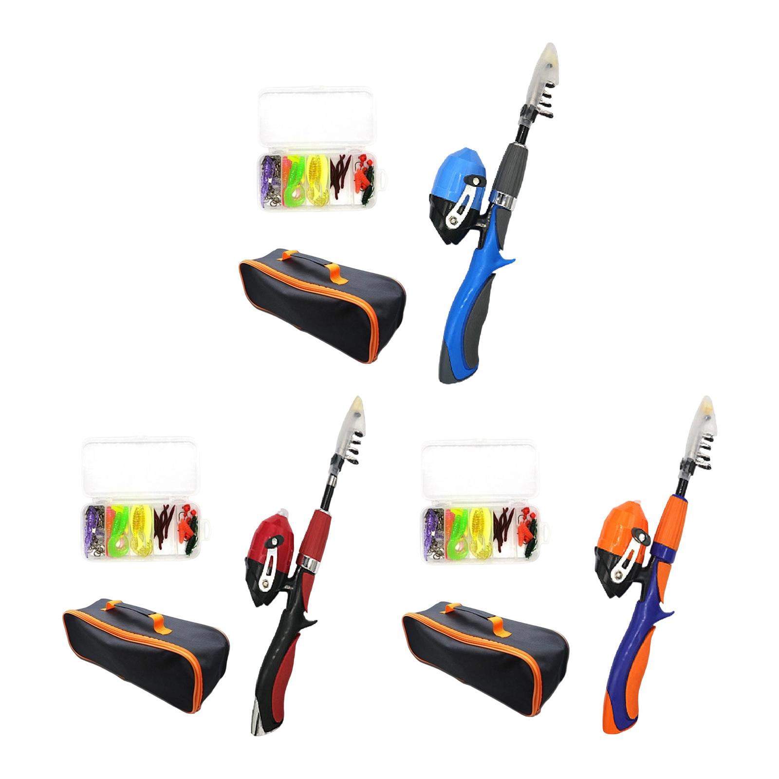 미니 어린이 낚싯대 키트 휴대용 텔레스코픽 세트, 릴  - Outdoor Adventure Kit For Kids 리뷰 및 가격
