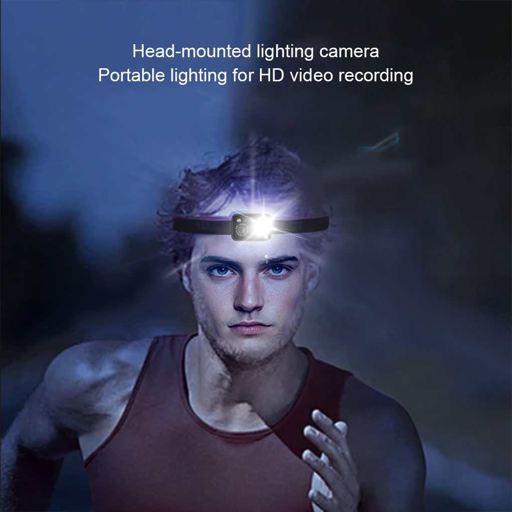 핸즈프리 2MP HD 헤드 카메라 웨이브 활성화 LED - Outdoor Adventure Video 리뷰 및 가격