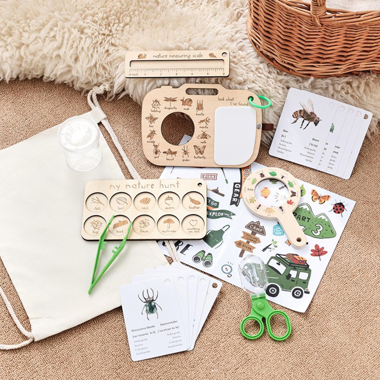 자연 탐험 장난감 식물 현미경 교육용 장비 어린이 야외 - Outdoor Adventure Kit For Kids 리뷰 및 가격