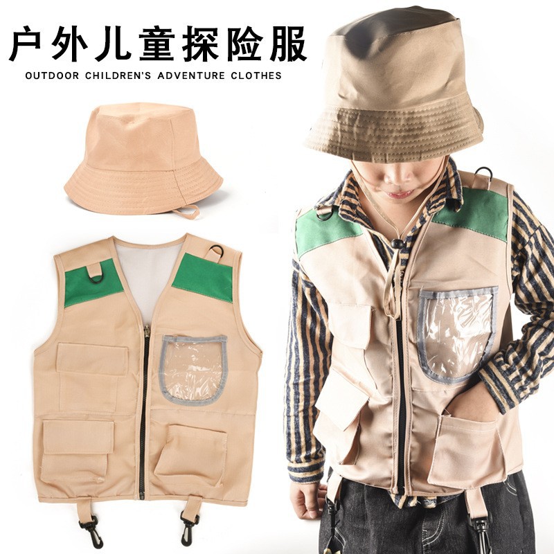 2026 뉴 키즈 익스플로러 모자 조끼 드레스업 게임  - Outdoor Adventure Kit For Kids 리뷰 및 가격